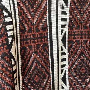 Ecote Sweaters - Maroon and Black oversized sweater Ecote Sweaters - Maroon and Black oversized sweater